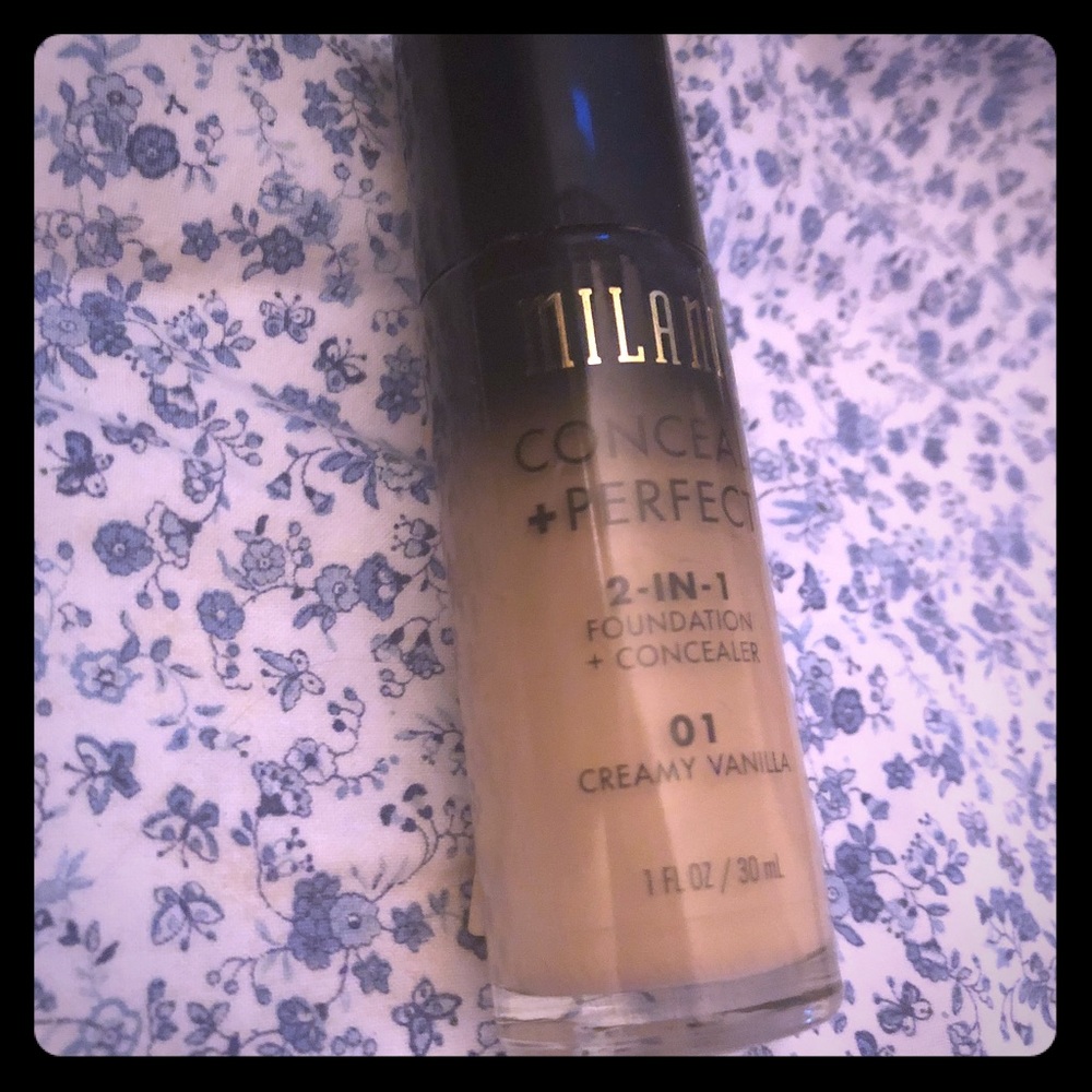 Milani conceal+perfect, shade: creamy vanilla 01